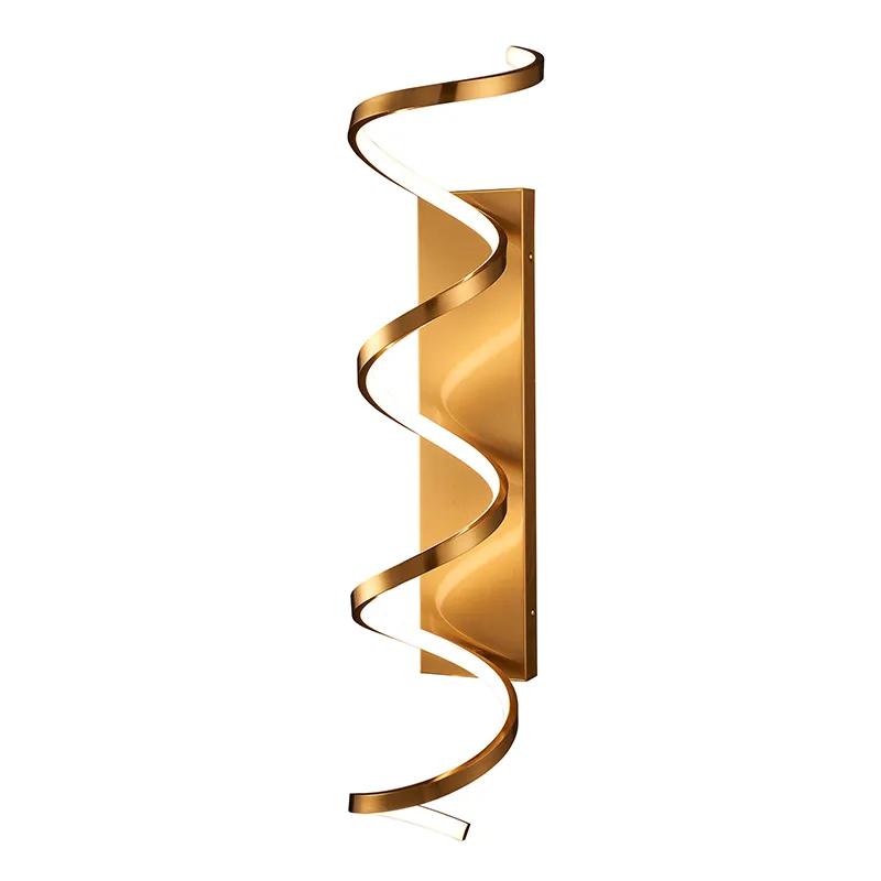 Müasir LED Spiral Divar Aplığı